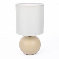 LUMION 8224/1T CLASSI LN26 493 желтый, керамика/текстиль Настольная лампа E14 1*40W 220V OCTAVIA