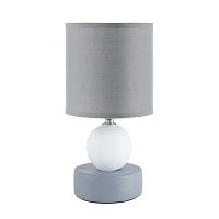 LUMION 8181/1T MODERNI LN26 501 серый, керамика/текстиль Настольная лампа E14 1*40W 220V LALANA