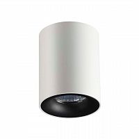 3569/1C HIGHTECH ODL18 000 белый с черным Потолочный накладной светильник GU10 1*50W 220V TUBORINO