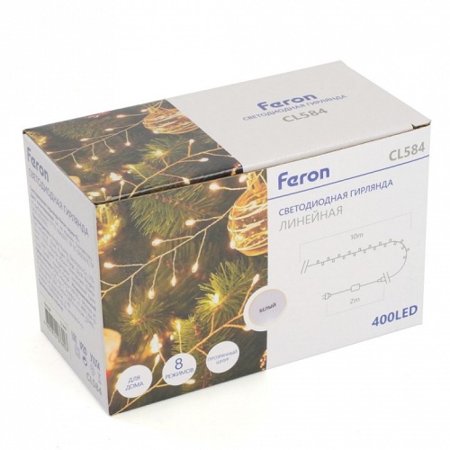 Гирлянда Нить Feron CL584 51448 фото 10 Гирлянда Нить Feron CL584 51448 фото 10