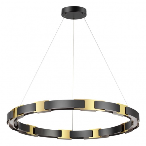 4991/80L L-VISION ODL23 417 черный/золотой/металл/акрил Люстра LED 80W 3000K FIERRO 4991/80L L-VISION ODL23 417 черный/золотой/металл/акрил Люстра LED 80W 3000K FIERRO