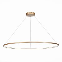 ST603.243.57 Светильник подвесной ST-Luce Золотистый/Белый LED 1*57W 4000K