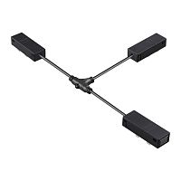 NOVOTECH 135314 PORT NT25 206 черный Гибкий токопроводящий соединитель "T" IP20 90-240V VECTOR