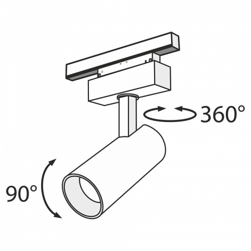 Светильник на штанге Maytoni Technical Focus LED TR019-2-15W3K-B фото 4 Светильник на штанге Maytoni Technical Focus LED TR019-2-15W3K-B фото 4