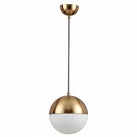 ODEON LIGHT 4960/1A PENDANT ODL22 393 античн.бронза/металл/белый/стекло Подвес E27 1*40W PINGA