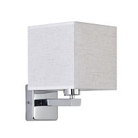 LUMION 8360/1W CLASSI LN26 522 хром/бежевый металл/текстиль Бра E27 60W 240V NORMAN