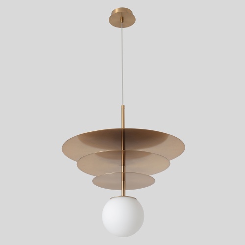 Светильник подвесной Crystal Lux UVA SP1.3 BRASS фото 4 Светильник подвесной Crystal Lux UVA SP1.3 BRASS фото 4
