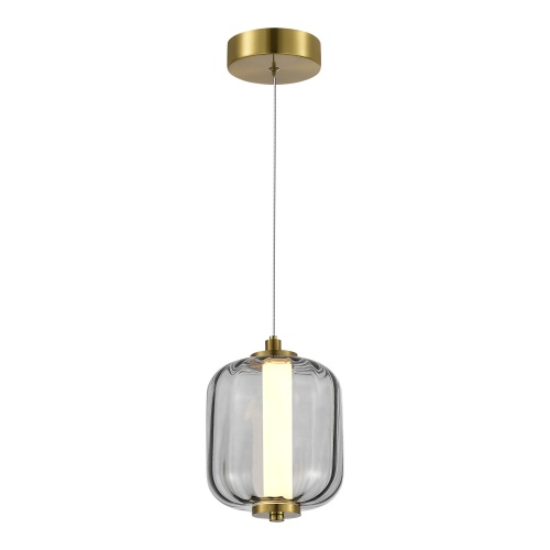 SL1193.313.01 Подвес ST-Luce Латунь/Дымчатый LED 1*10,8W 3000K SL1193.313.01 Подвес ST-Luce Латунь/Дымчатый LED 1*10,8W 3000K