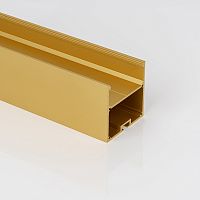 Подвесной/накладной алюминиевый профиль золотой LS.5050-G-R