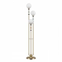 ODEON LIGHT EXCLUSIVE 5405/3F MODERN ODL_EX24 125 золотой/корич./голубой/зеленый/белый матов./металл/керамика/стекло Торшер E14 3*40W PALLE
