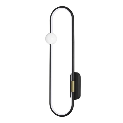 LUMION 5607/20WL LEDIO LN26 451 черный Настенный светильник LED 20W 3000К  220V HARLOW