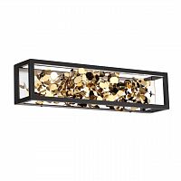 ODEON LIGHT 5065/17WL L-VISION ODL24 523 черный/золото/металл/металл Настенный светильник LED 1*17W 3000K BILD