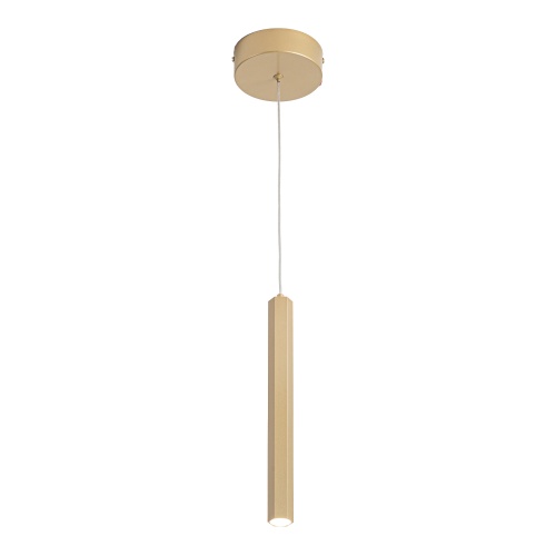 ST614.203.06 Светильник подвесной ST-Luce Золотистый/Золотистый LED 1*6W 4000K ST614.203.06 Светильник подвесной ST-Luce Золотистый/Золотистый LED 1*6W 4000K