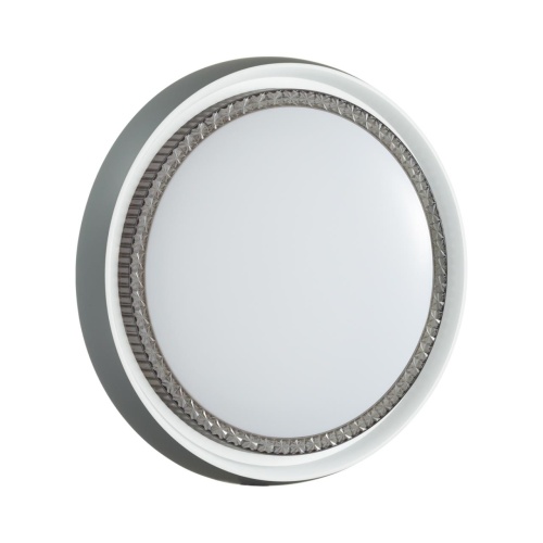 SONEX 7644/DL PALE SN 000 Светильник пластик/белый/серый LED 48Вт 4000К D425 IP43 RAHIG