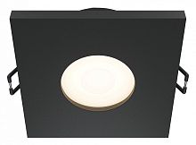 Встраиваемый светильник Maytoni Technical Stark DL083-01-GU10-SQ-B