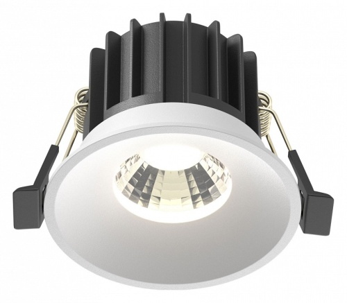 Встраиваемый светильник Maytoni Technical Round DL058-12W-DTW-W