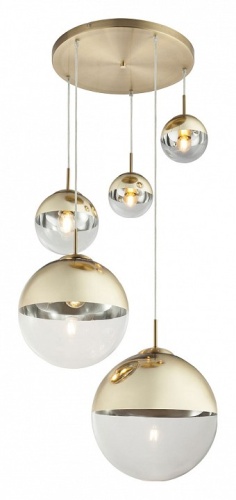 Подвесной светильник TopLight Glass TL1203H-05GD Подвесной светильник TopLight Glass TL1203H-05GD