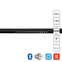 Магнитный трековый светильник Arte Lamp LINEA SMART A4695PL-1BK
