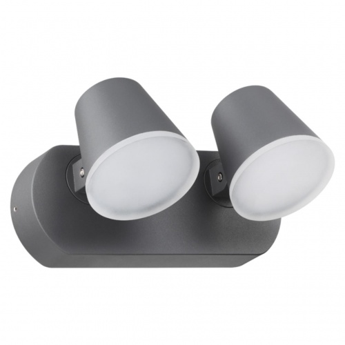 357831 STREET NT18 338 темно-серый Ландшафтный настенный светильник LED 3000К 20W 220-240V KAIMAS 357831 STREET NT18 338 темно-серый Ландшафтный настенный светильник LED 3000К 20W 220-240V KAIMAS