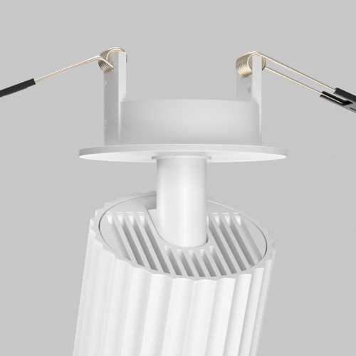 Встраиваемый светильник на штанге Maytoni Technical Calipso C110CL-01-GU10-W фото 10