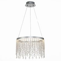 SL6201.103.24 Люстра подвесная ST-Luce Серебристый/Прозрачный LED 1*24W 3000K/4000K/6000K