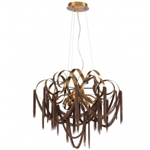 ODEON LIGHT 5066/6 HALL ODL24 527 античн.бронза/коричневый/металл/металл Люстра G9 6*40W CHAINY