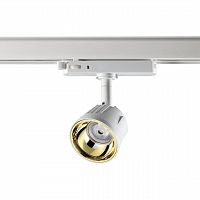 358716 PORT NT21 120 белый/золото Трехфазный трековый светодиодный светильник IP20 LED 4000K 10W 100-265V KNOF