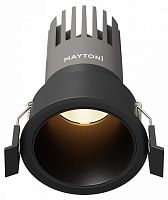 Встраиваемый светильник Maytoni Technical  DL116-10W-3K-B