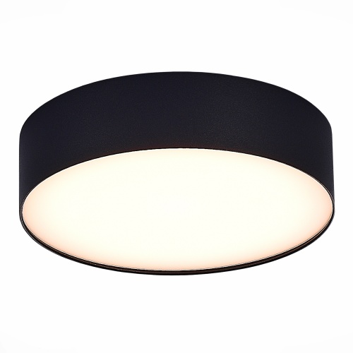 ST606.432.27 Светильник потолочный Черный LED 1*27W 3000K 2 430Lm Ra>90 120° IP20 D220xH55 185-265V ST606.432.27 Светильник потолочный Черный LED 1*27W 3000K 2 430Lm Ra>90 120° IP20 D220xH55 185-265V