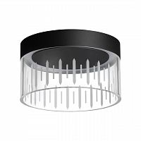 NOVOTECH 359004 OVER NT23 388 черный Светильник накладной светодиодный IP20 LED 4000K 18W 85-265V AURA