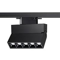 NOVOTECH 358325 PORT NT19 234 черный Светильник трековый однофазный трехжильный IP33 LED 4000К 13W 110-265V EOS
