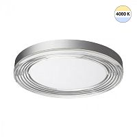 SONEX 7728/112L MITRA LED SN 541 Светильник металл/акрил/серебро/прозрачный LED 112Вт 4000K D500 IP20 INFINITA