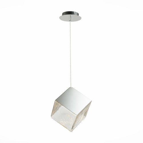 SL1182.103.01 Подвес ST-Luce Хром/Прозрачный, Хром G9 1*5W SL1182.103.01 Подвес ST-Luce Хром/Прозрачный, Хром G9 1*5W
