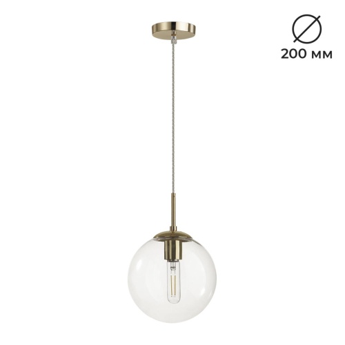 LUMION 6509/1B SUSPENTIONI LN26 409 золотой Подвес E27 1*60W 220V SUMMER