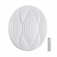 SONEX 7686/DL PALE SN 000 Светильник пластик/белый LED 48Вт 3000-6000К D380 IP43 пульт ДУ HIMAR