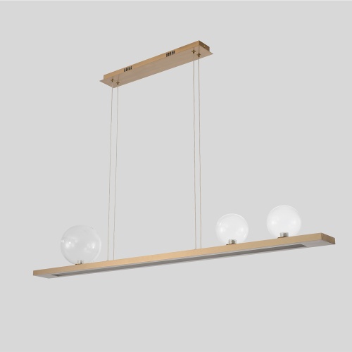 Светильник подвесной Crystal Lux AHORA SP1  L1200 BRASS фото 3