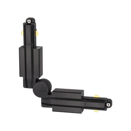 NOVOTECH 135021 PORT NT19 073 черный Гибкий соединитель с токопроводом для однофазного трехжильного шинопровода IP20 220V