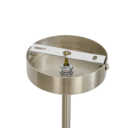 LUMION 8277/8 MODERNI LN26 164 сатин никель/прозрачный, металл/стекло Люстра Е14 8*40W 220V DENVER фото 3