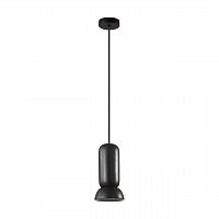 ODEON LIGHT 5054/1D PENDANT ODL24 379 черный/металл/керамика Подвес GU10 LED 4W KERAMA