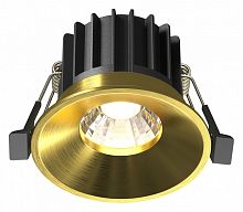 Встраиваемый светильник Maytoni Technical Round DL058-12W4K-BS