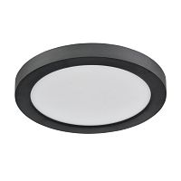 SONEX 7788/12L MITRA LED SN 537 Светильник пластик/белый/черный LED 12Вт 3000/4000/6500К D170 IP44 CCT/датчик движения NEBULA BLACK