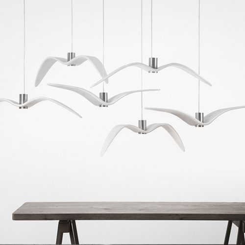 Подвесной светильник Brokis Night Birds white C фото 4