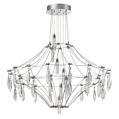 ODEON LIGHT EXCLUSIVE 6699/51CL CLASSIC ODL_EX25 069 Потолочный светильник металл/хрустальметалл/нерж сталь IP20 LED 51W 4000K 220-240V FLAMENCO