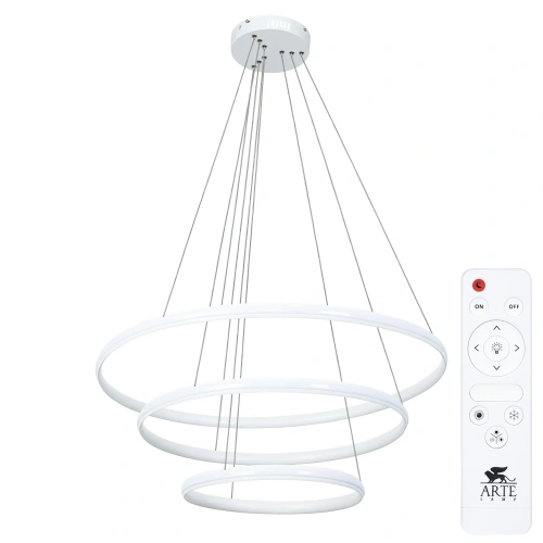 Подвесная люстра Arte Lamp MERIDIANA A2198SP-3WH Подвесная люстра Arte Lamp MERIDIANA A2198SP-3WH