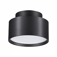 358354 OVER NT20 222 черный Светильник накладной IP20 LED 18W вниз/6W вверх 85-265V 4000K ORO