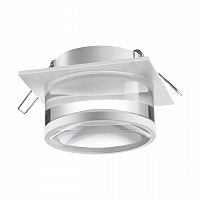NOVOTECH 370917 SPOT NT22 582 белый Светильник встраиваемый IP20 GU10 9W 220V GEM