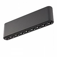 ODEON LIGHT 7092/21CL HIGHTECH ODL25 335 Потолочный светильник черный/металл/акрил IP20 LED 13W 988Лм 3000K 220V SMALL