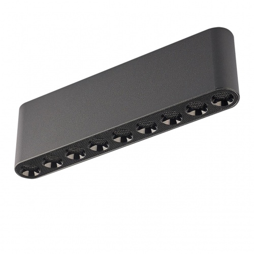 ODEON LIGHT 7092/21CL HIGHTECH ODL25 335 Потолочный светильник черный/металл/акрил IP20 LED 13W 988Лм 3000K 220V SMALL