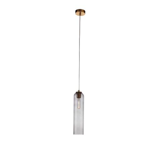 SL1145.343.01 Светильник подвесной ST-Luce Латунь/Дымчатый E27 1*60W SL1145.343.01 Светильник подвесной ST-Luce Латунь/Дымчатый E27 1*60W