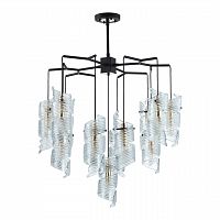 ODEON LIGHT EXCLUSIVE 5439/13 MODERN ODL_EX25 071 черный/золото/металл/стекло Люстра E14 13*40W FUSILLI